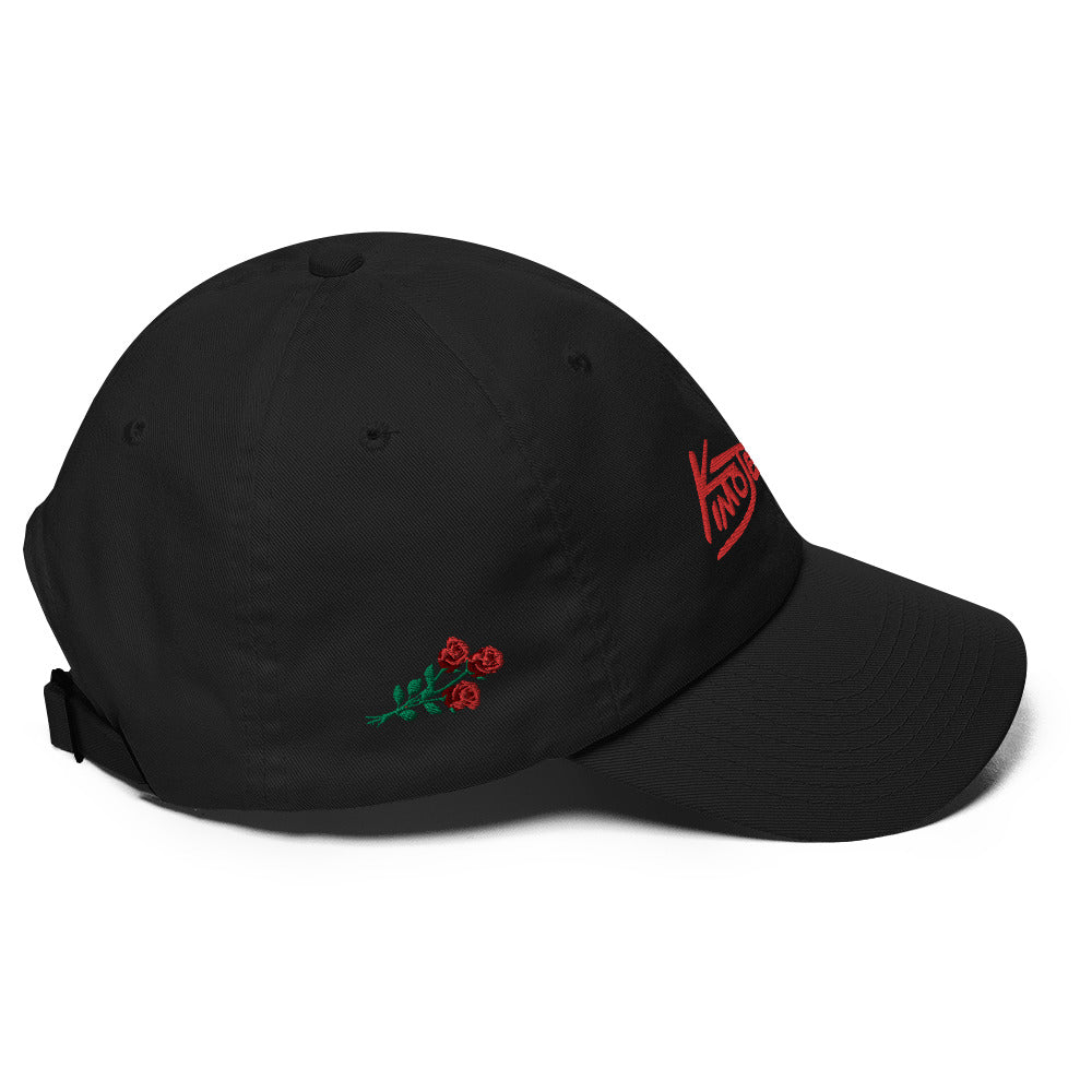 Black and Red Kimo Jeepaz Adjustable Hat
