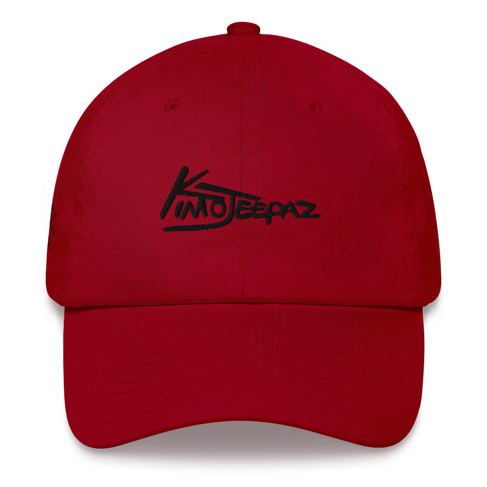 Red and Black Kimo Jeepaz Adjustable Hat