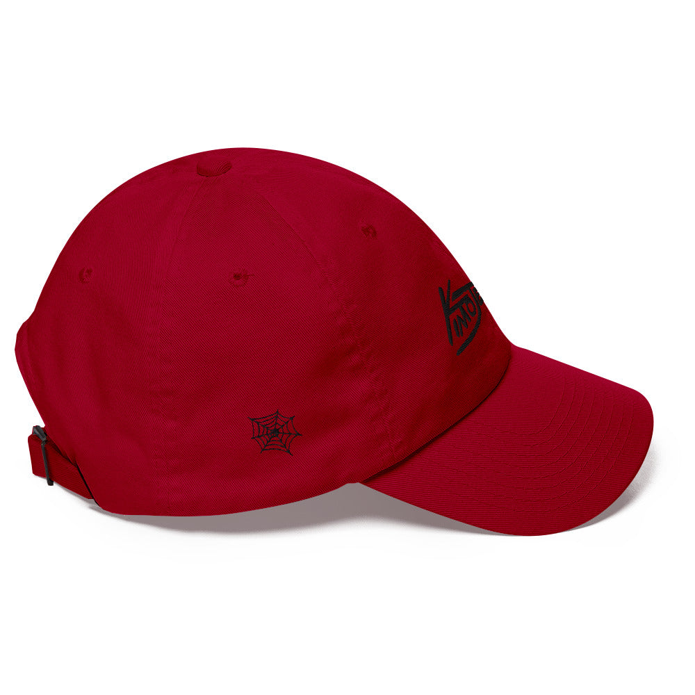 Red and Black Kimo Jeepaz Adjustable Hat