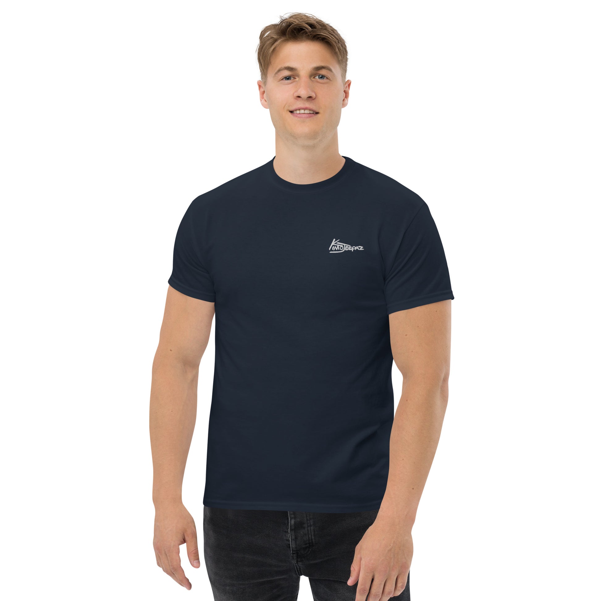 Navy Men’s Kimo Jeepaz Embroidered T-Shirt