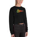 black Kimo Jeepaz Women's Cropped Jumper